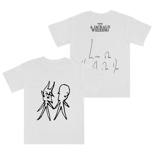 A Jackal's Wedding White Tee POD