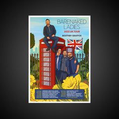 2022 UK Tour Double Sided Poster