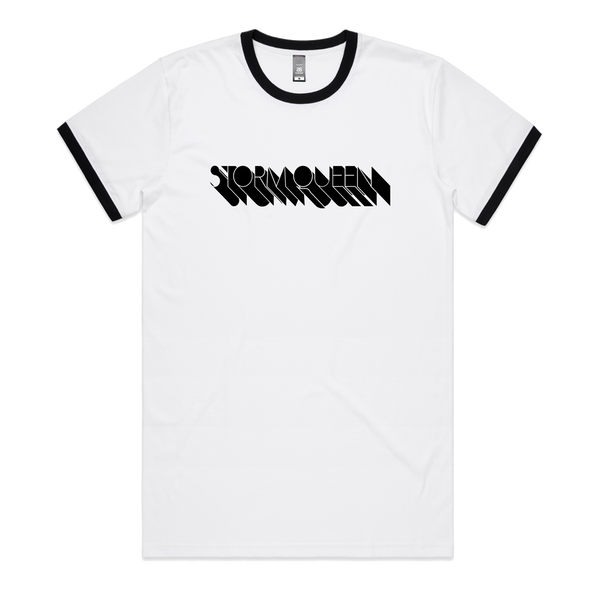 Storm Queen White/Black Ringer T-Shirt
