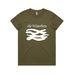 THE WATERBOYS 2021 ARMY GREEN TOUR T-SHIRT